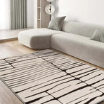 Alfombra moderna salón RETRO 13019 04 Blanco Universal