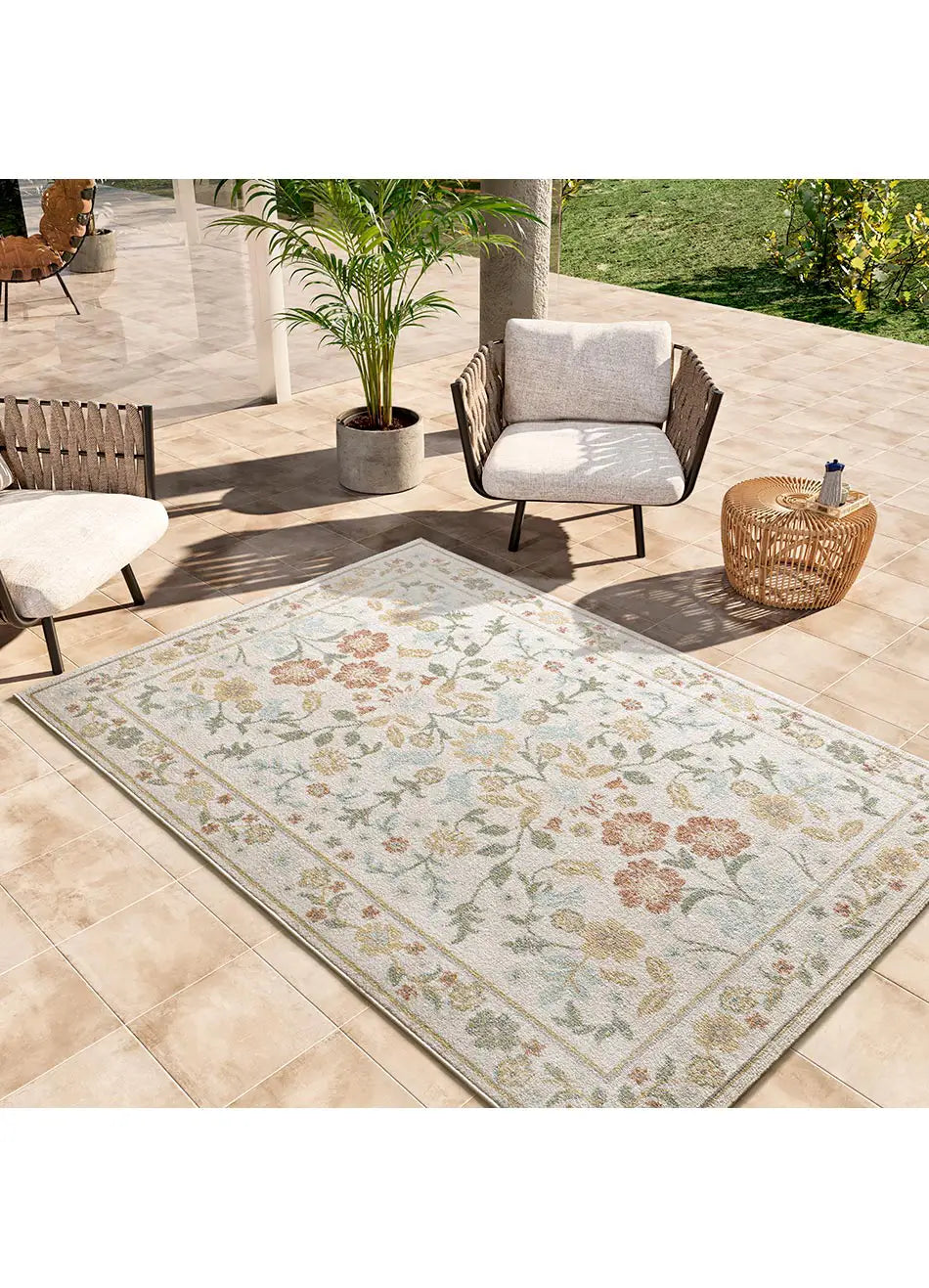 Alfombra de exterior y terraza SAMARA 54587 21 Multi Universal