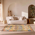 Alfombra Serak 1048 21 Multi Para salón Universal XXI