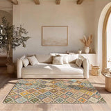 Alfombra Serak 1049 21 Multi Para salón Universal XXI