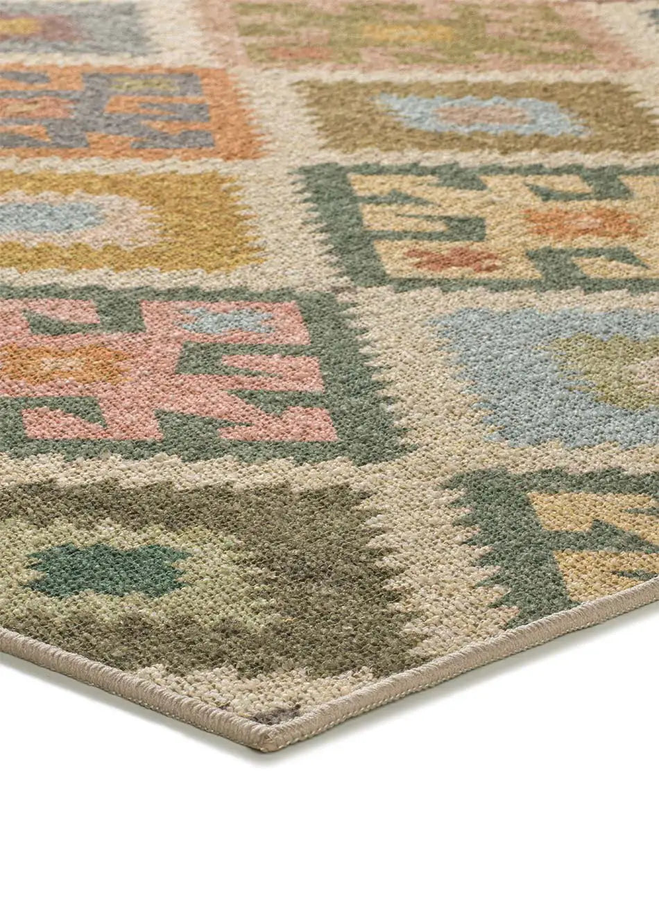 Alfombra Serak 1049 21 Multi Esquina Universal XXI