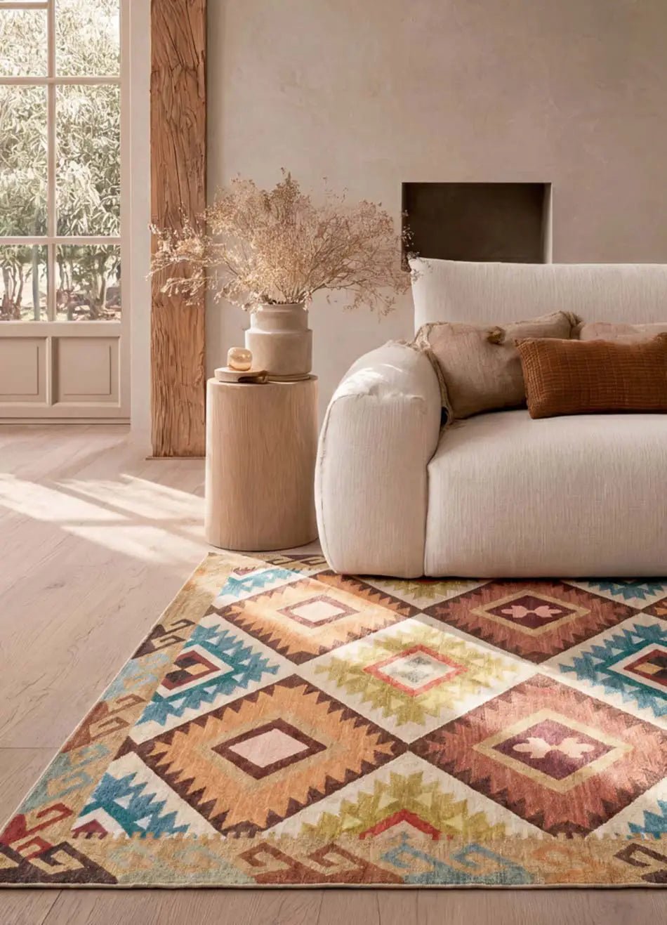 Alfombra Serak 1050 21 Multi Salón Universal XXI