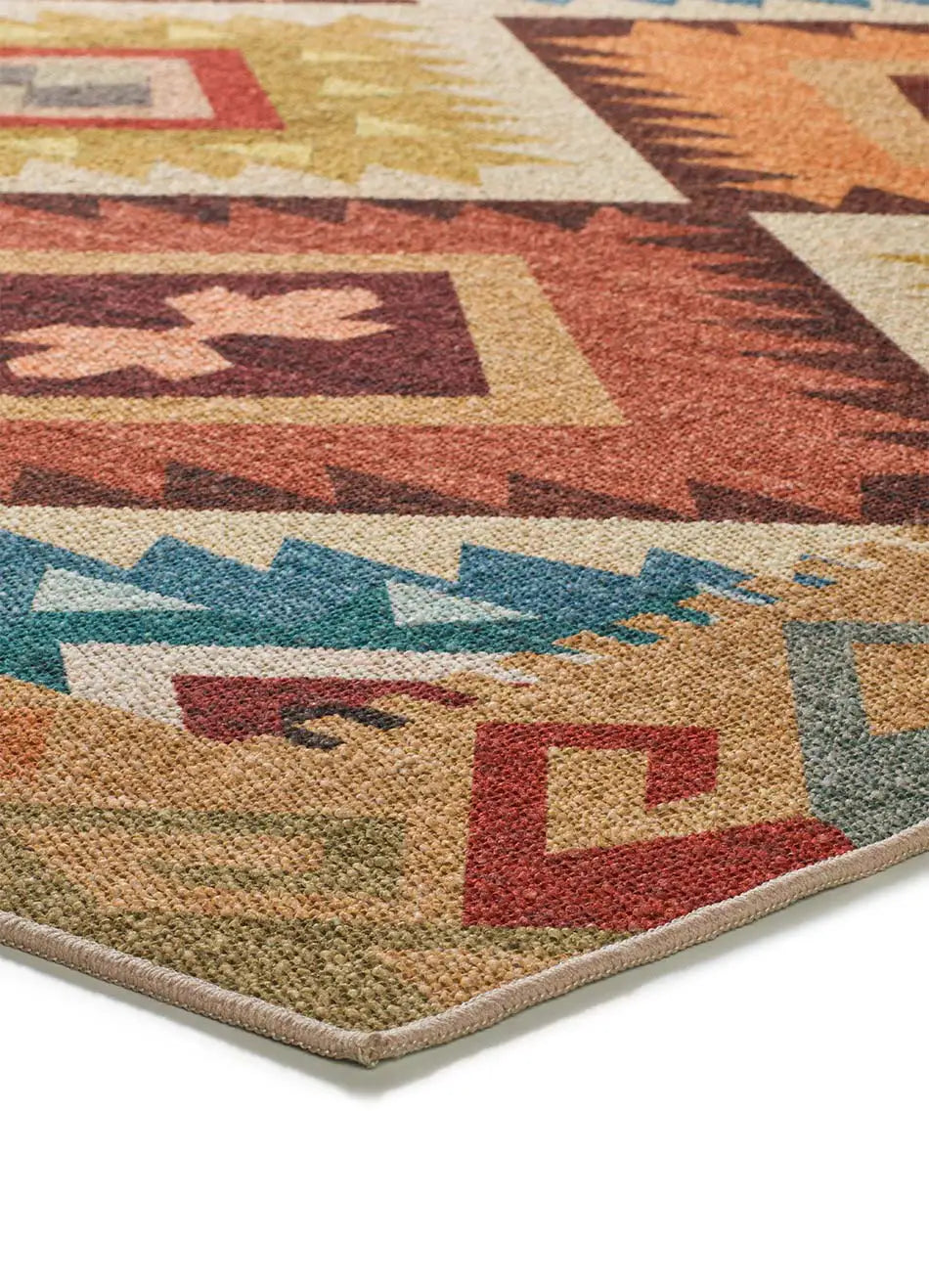 Alfombra Serak 1050 21 Multi Esquina Universal XXI