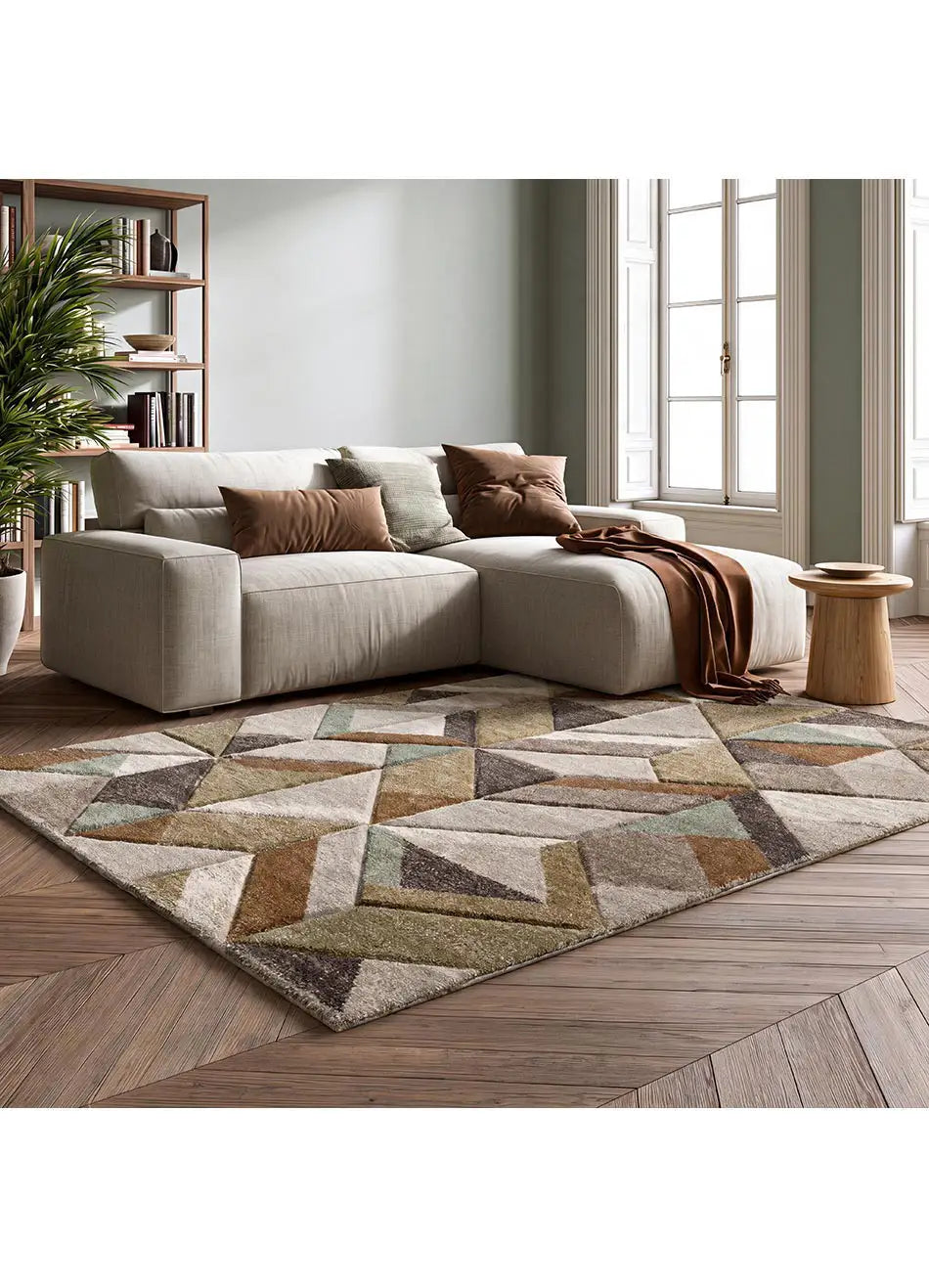 Alfombra Teva 28007 21 Multi Para salón Universal XXI