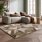 Alfombra Teva 28007 21 Multi Para salón Universal XXI