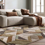 Alfombra Teva 28007 21 Multi Salón Universal XXI