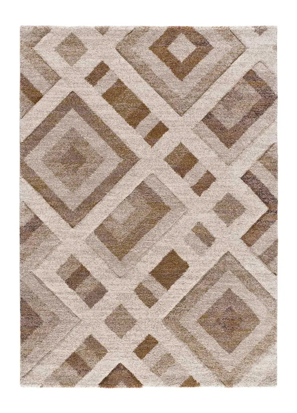 Alfombra Teva 54027 02 Beige Universal XXI